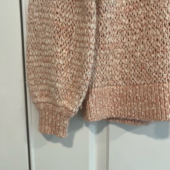 Madewell Women's Loose Knit Crewneck Sweater Light Pink Size‎ XS - Picture 2 of 9